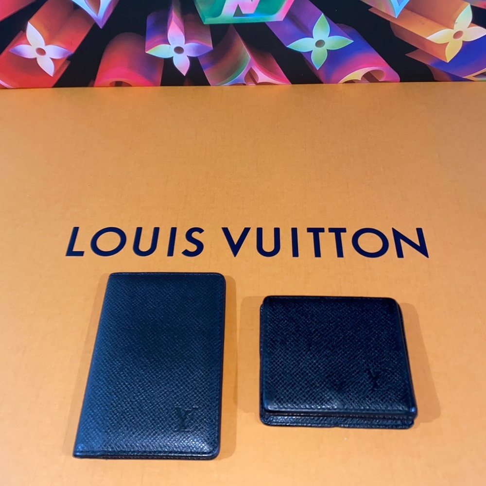 🛑SOLD🛑♠️♣️🖤Authentic Louis Vuitton Taiga Bundle Cases - Picture 6 of 14